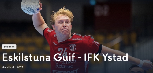 IFK Ystad vs Guif cmore