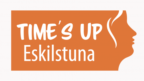 Times up Eskilstuna vit bakgurnd