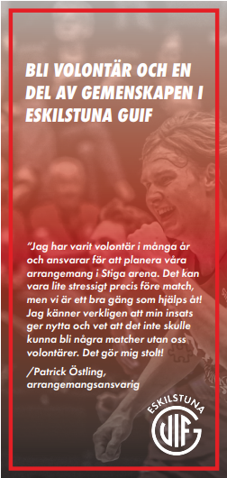 Framsida volontärflyer