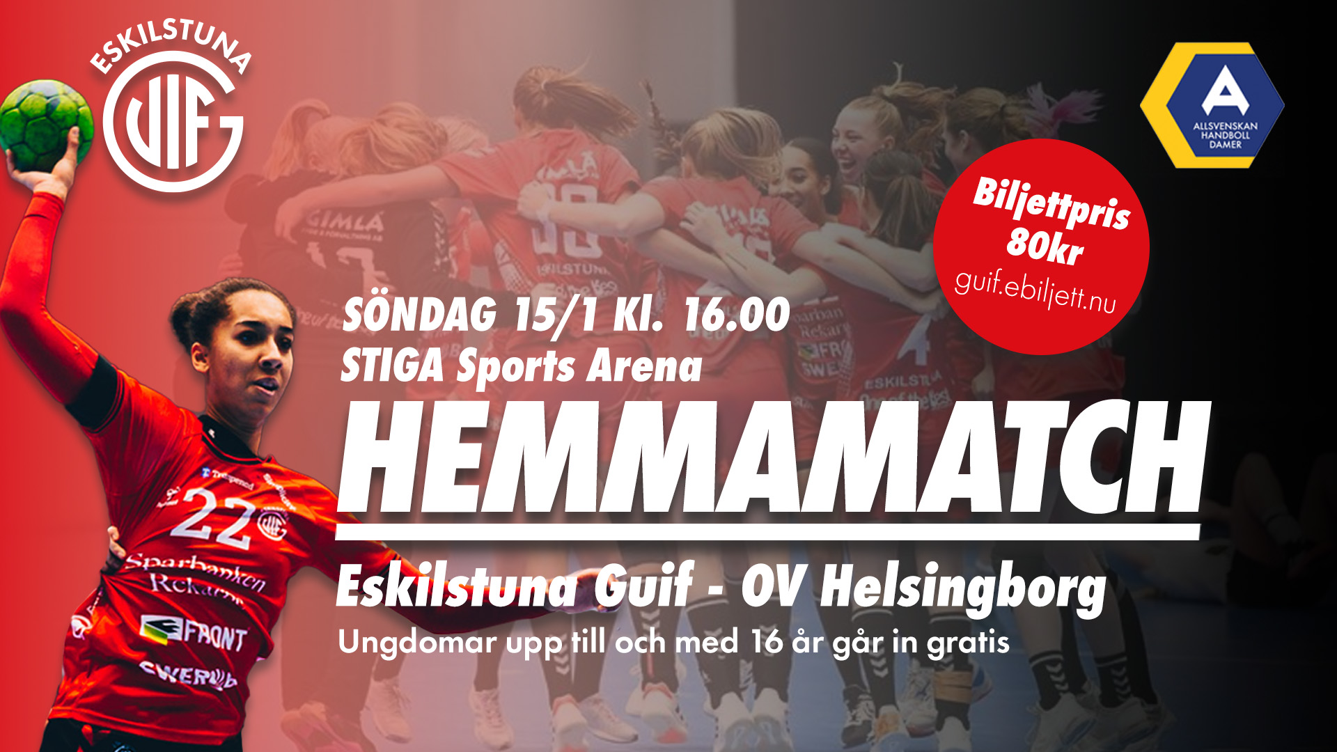 230115 Guif vs OV Helsingborg