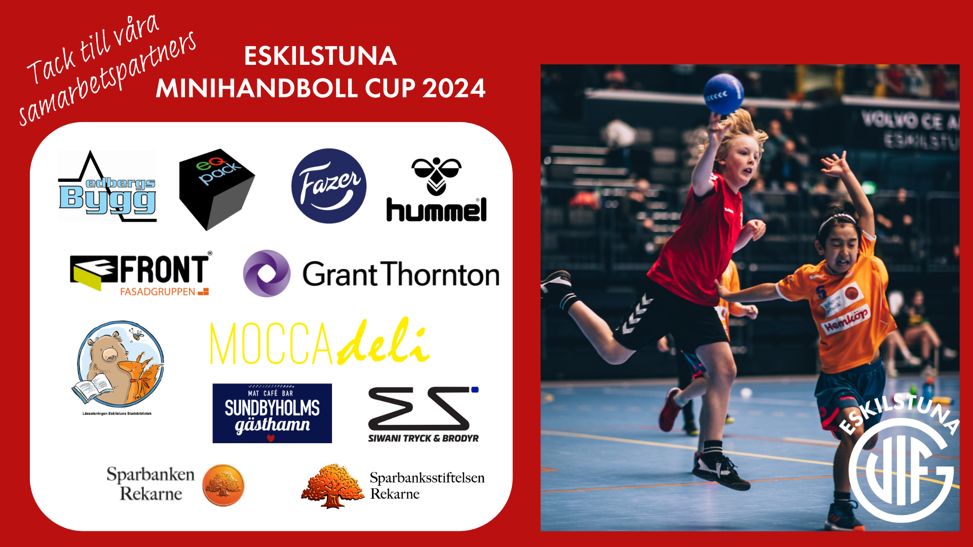 Tack till partners Minihandboll Cup