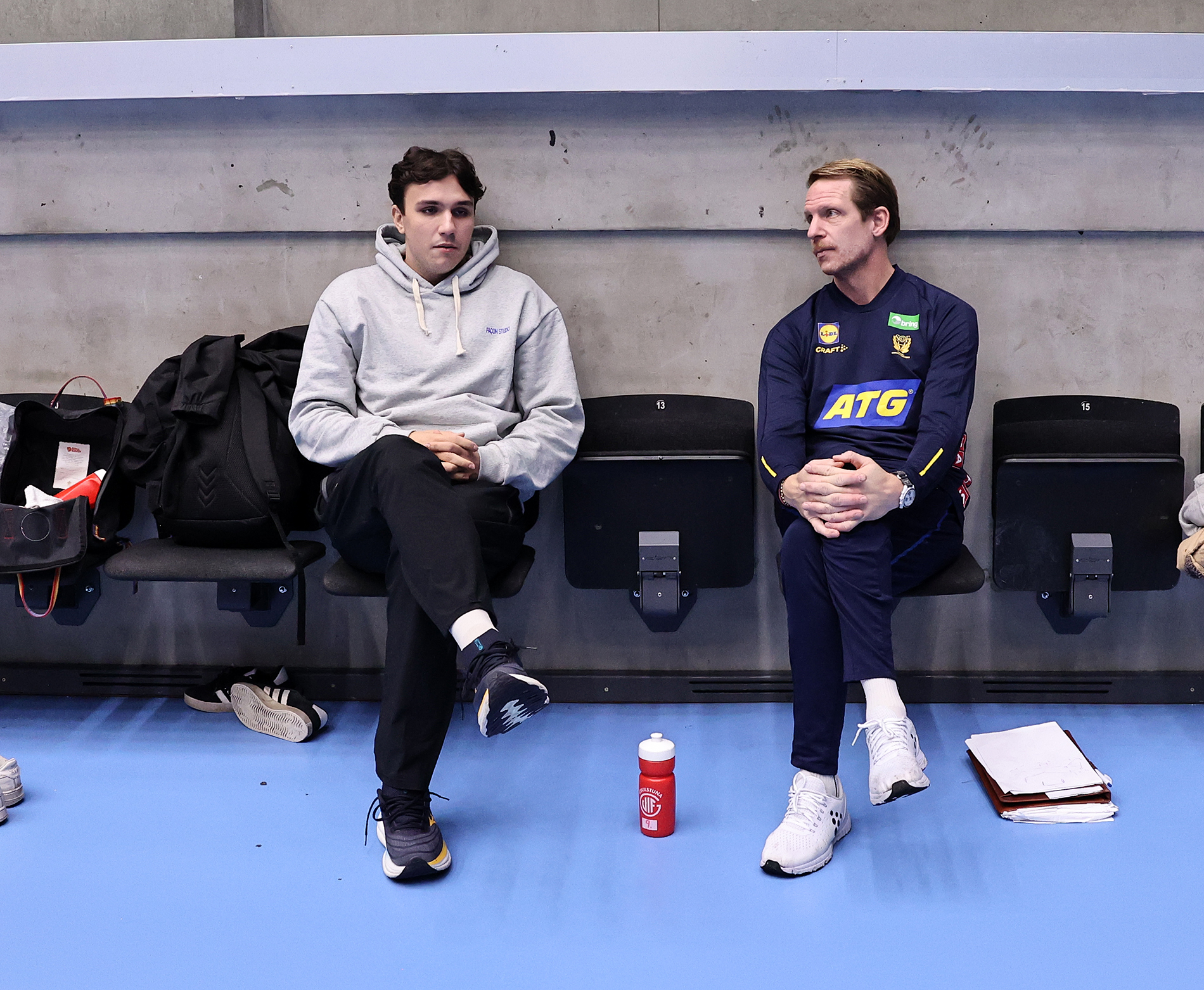 Eskilstuna Guif Handball Camp - Torsdag 73 Marko Roganovic och Dan Beutler